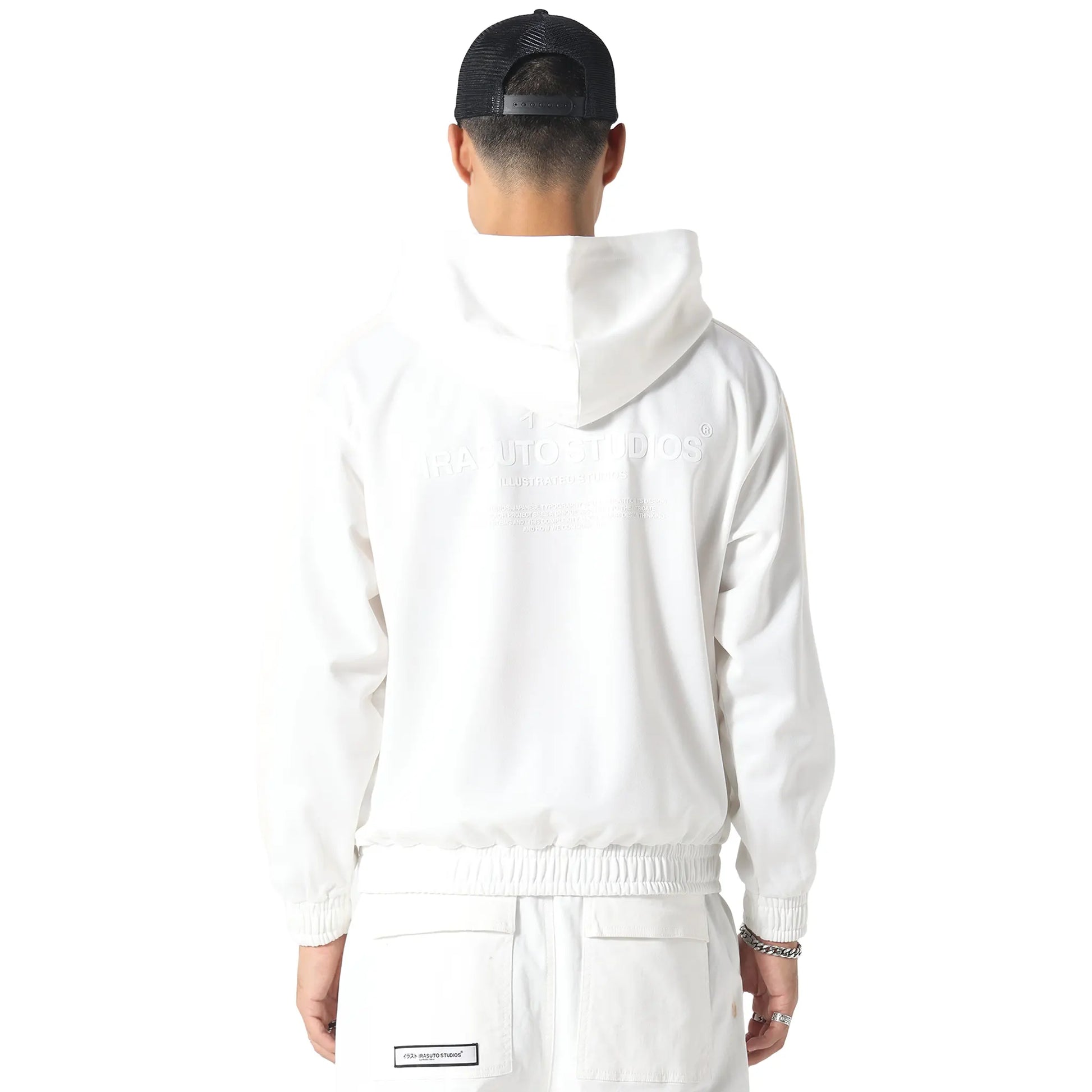 Irasuto Studios Tricote Bone White Hoodie