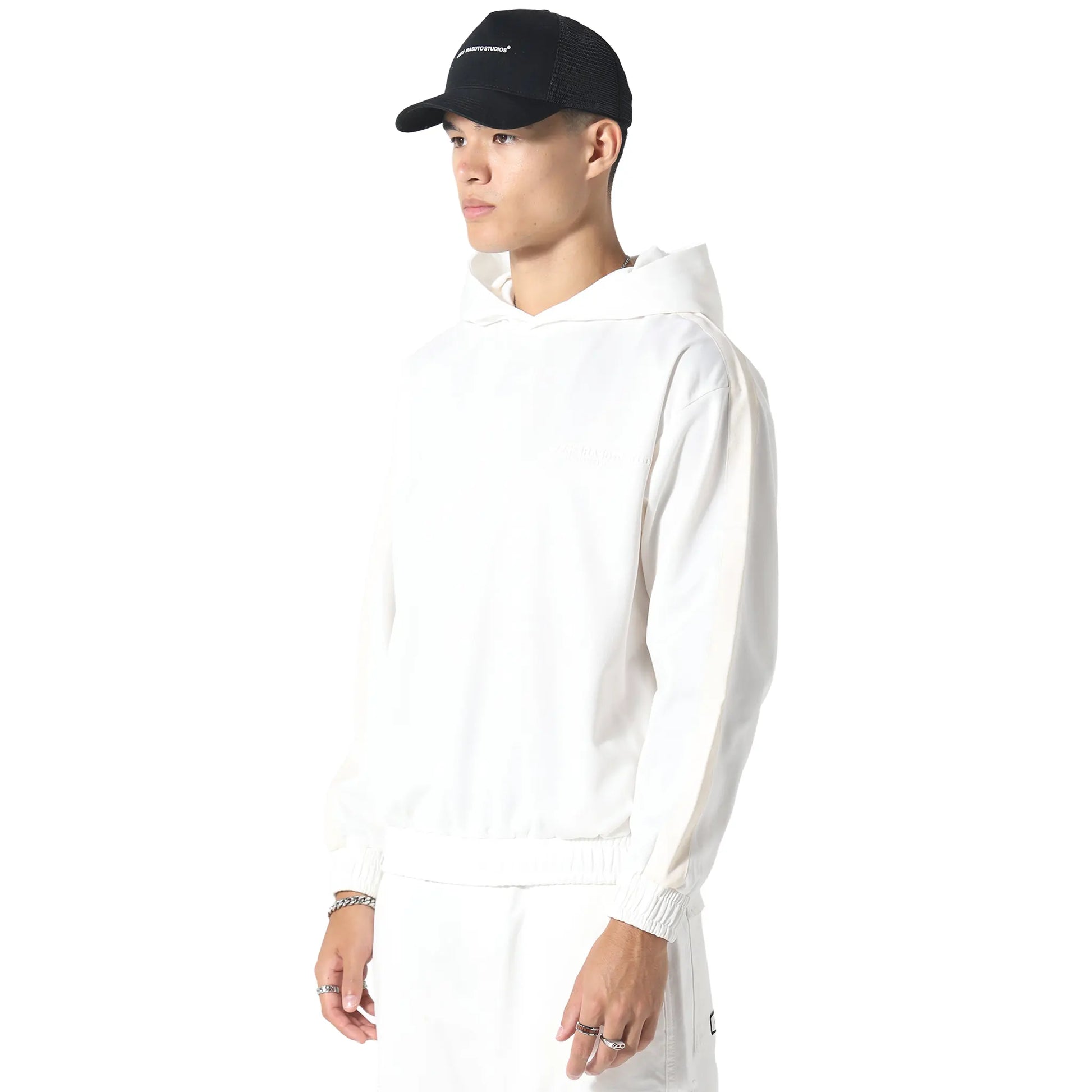 Irasuto Studios Tricote Bone White Hoodie