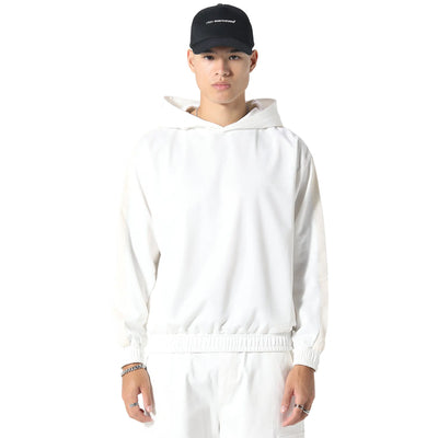 Irasuto Studios Tricote Bone White Hoodie