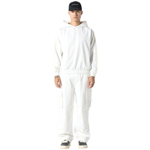 Irasuto Studios Tricote Bone White Hoodie