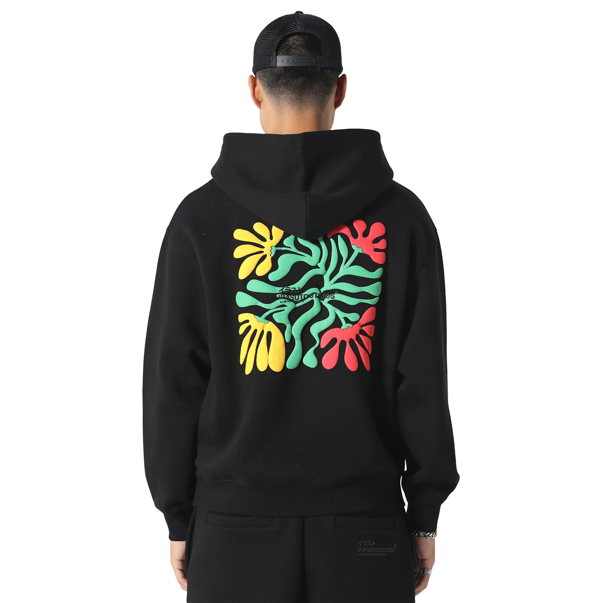 Irasuto Studios Zen Forest Black Hoodie