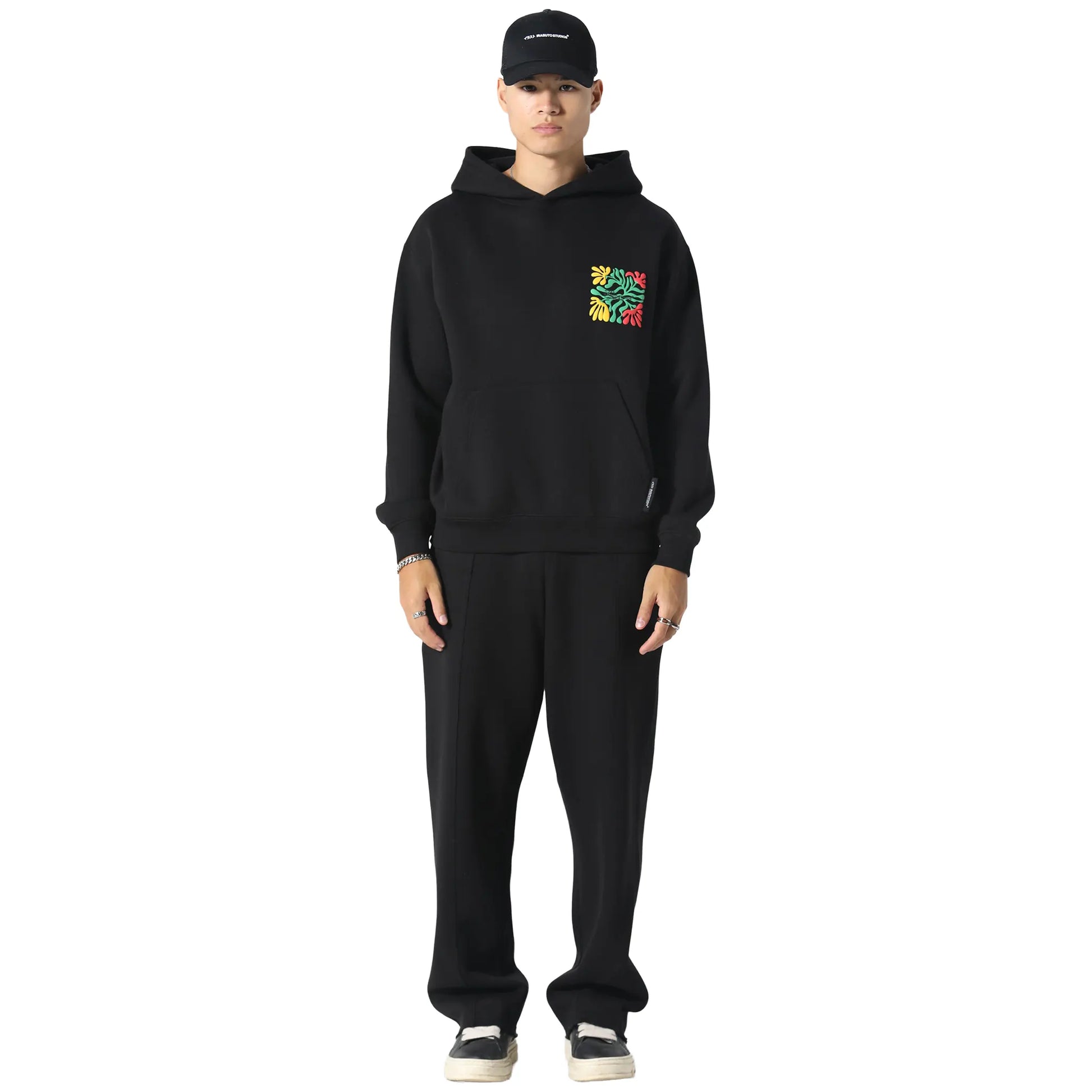 Irasuto Studios Zen Forest Black Hoodie