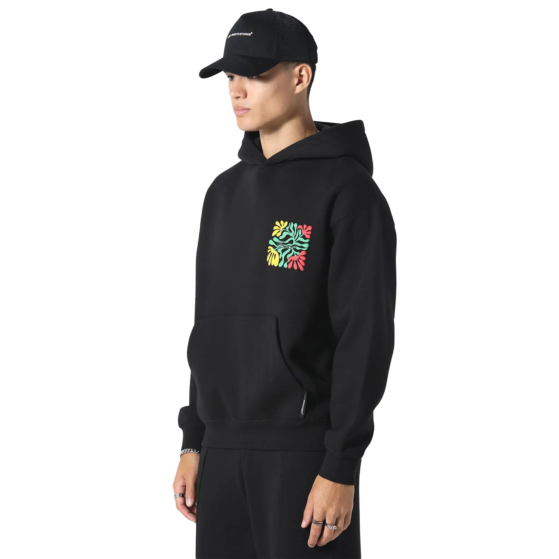 Irasuto Studios Zen Forest Black Hoodie