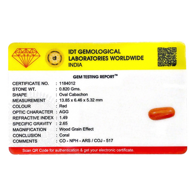 Red Coral - 4.1 Carat