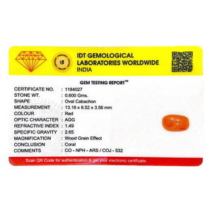 Red Coral - 3 Carat