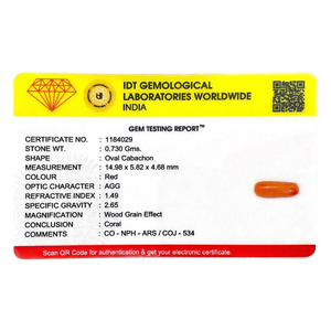 Red Coral - 3.65 Carat