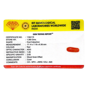 Red Coral - 6.8 Carat