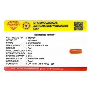 Red Coral - 7.05 Carat