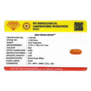 Red Coral - 7.6 Carat