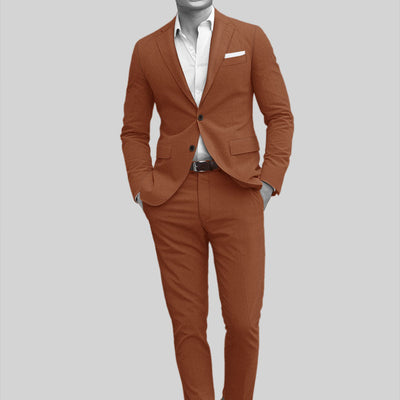 Italian Cotton Silk Lycra Alera Suit