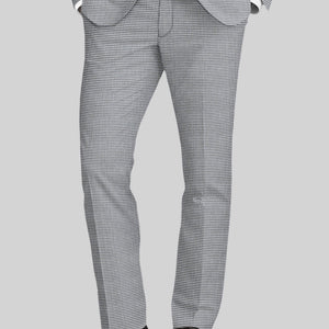Italian Cotton Houndstooth Isla Pants