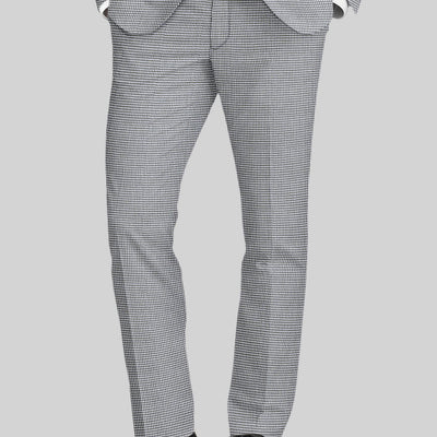 Italian Cotton Houndstooth Isla Pants