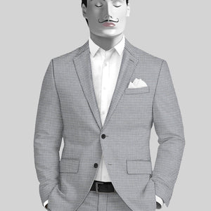 Italian Cotton Houndstooth Isla Suit