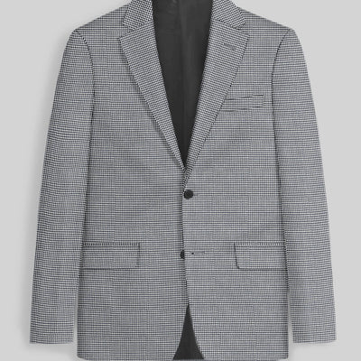 Italian Cotton Houndstooth Isla Suit