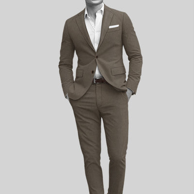 Italian Cotton Lycra Rexon Suit