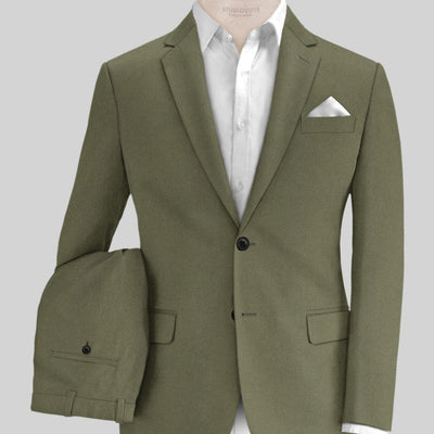 Italian Cotton Lycra Texura Suit