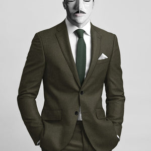Italian Cotton Lycra Zaniga Suit