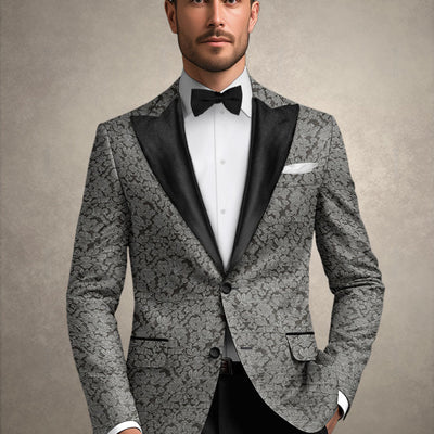 Italian Silk Altura Tuxedo Blazer