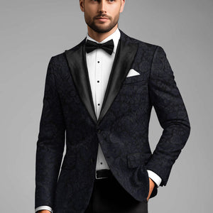 Italian Silk Fioren Tuxedo Blazer