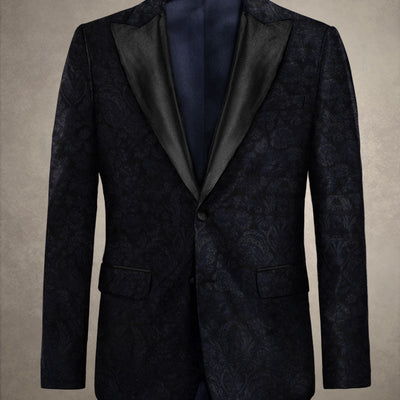 Italian Silk Fioren Tuxedo Blazer
