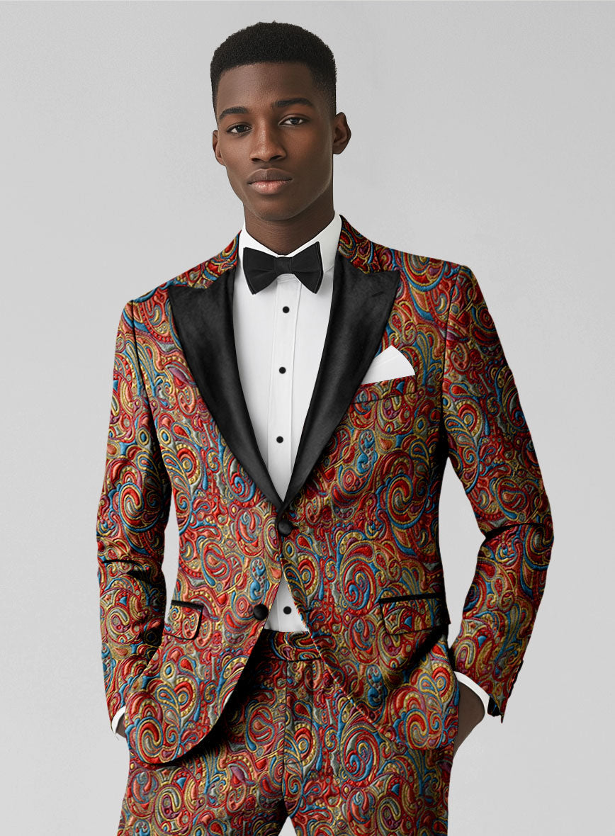 Italian Silk Socorro Tuxedo Blazer