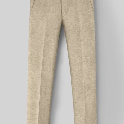 Italian Wool Cotton Silk Brexia Pants