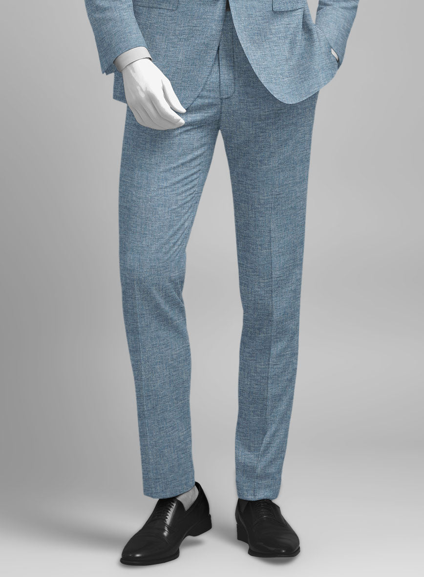 Italian Wool Cotton Silk Zelora Pants
