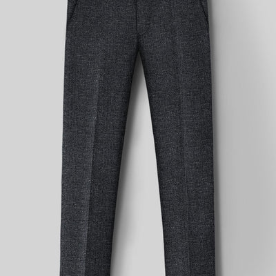 Italian Wool Linen Basket Weave Gulem Pants