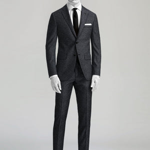 Italian Wool Linen Basket Weave Gulem Suit