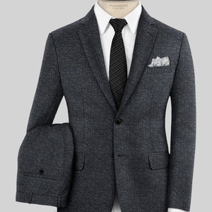 Italian Wool Linen Basket Weave Gulem Suit
