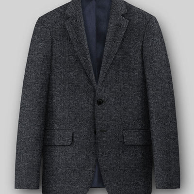 Italian Wool Linen Basket Weave Gulem Suit