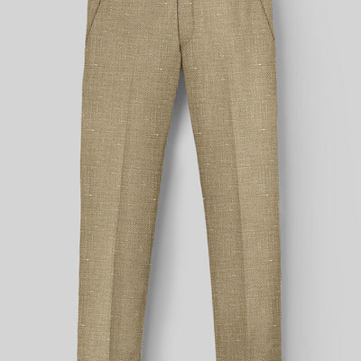 Italian Wool Linen Basket Weave Inol Suit
