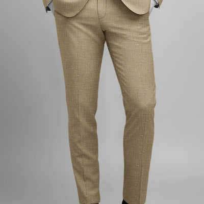 Italian Wool Linen Basket Weave Inol Suit