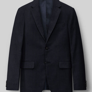 Italian Wool Stripe Zira Jacket