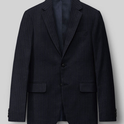 Italian Wool Stripe Zira Jacket