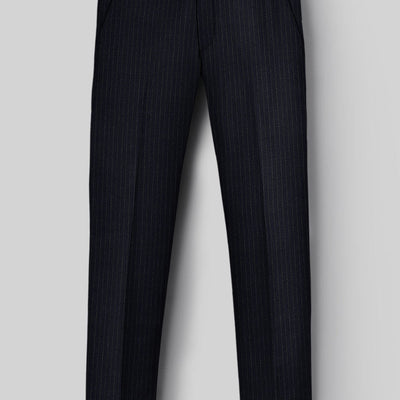 Italian Wool Stripe Zira Pants