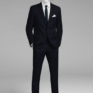 Italian Wool Stripe Zira Suit