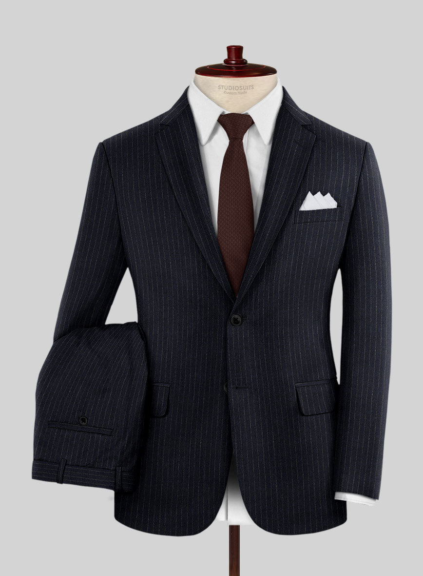 Italian Wool Stripe Zira Suit