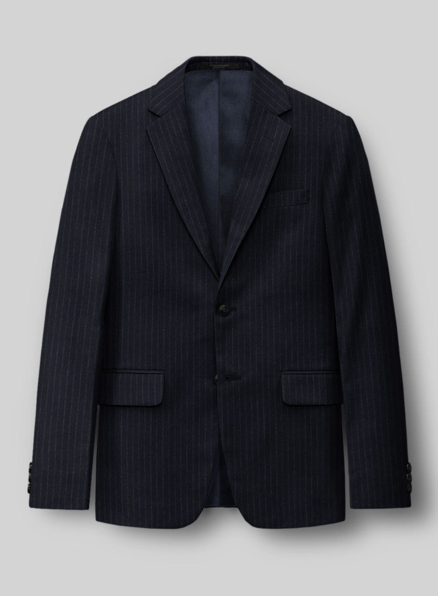 Italian Wool Stripe Zira Suit