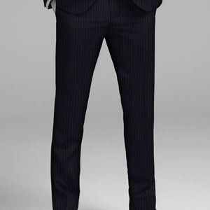 Italian Wool Stripe Zira Suit