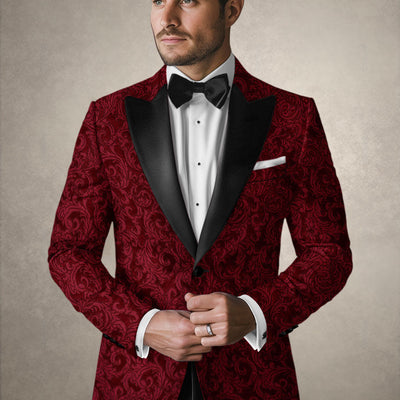 Italian Silk Ardian Tuxedo Blazer