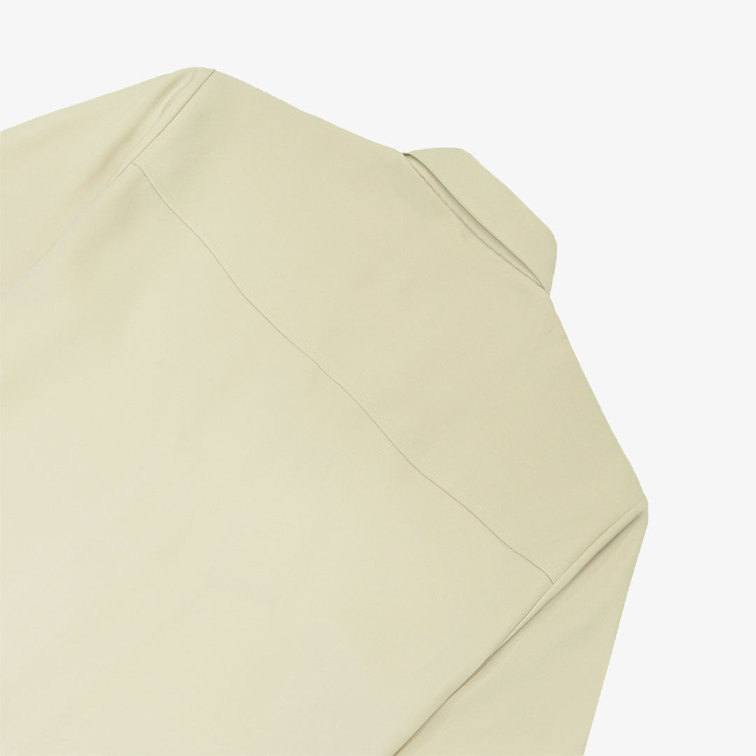 JAYWALKING | BEIGE LINEN SHIRT { BEIGE