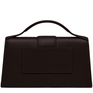 Jacquemus Large Bambino Dark Brown Crossbody Bag