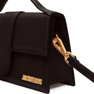 Jacquemus Large Bambino Dark Brown Crossbody Bag