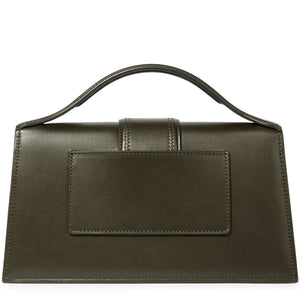 Jacquemus Large Bambino Dark Khaki Crossbody Bag