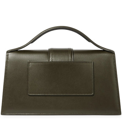 Jacquemus Large Bambino Dark Khaki Crossbody Bag