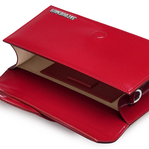 Jacquemus Large Bambino Red Crossbody Bag