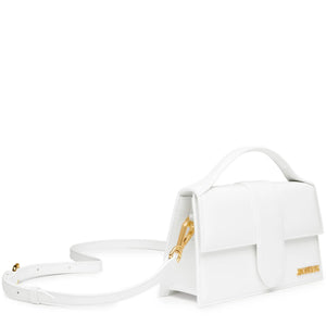 Jacquemus Large Bambino White Crossbody Bag