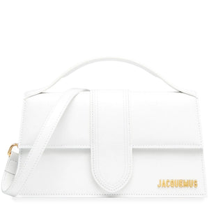 Jacquemus Large Bambino White Crossbody Bag