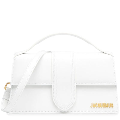 Jacquemus Large Bambino White Crossbody Bag